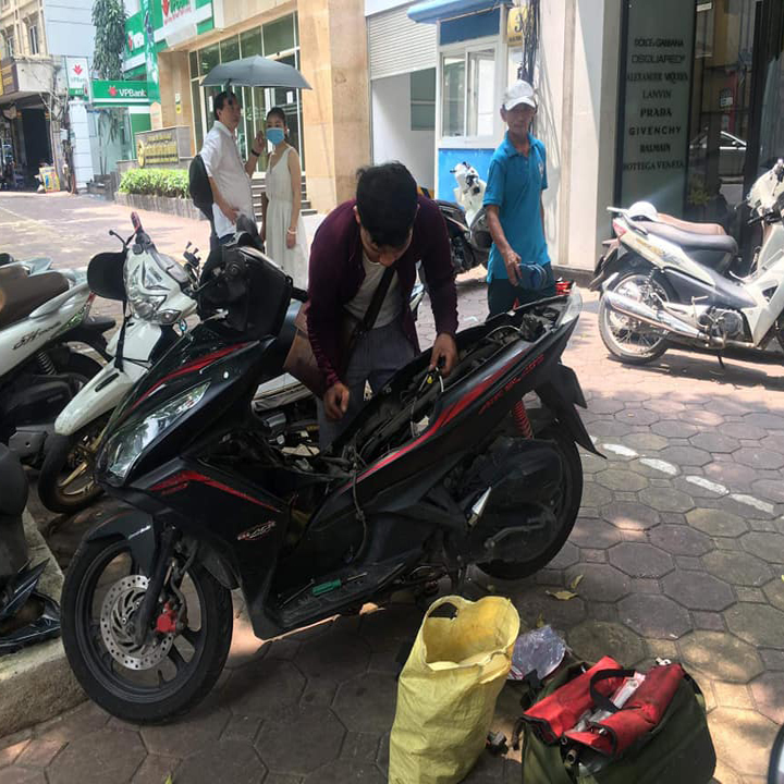 Cứu hộ xe máy Minh Thành Motor nhanh chóng tận nơi tại Hà Nội và TP.HCM – Hỗ trợ 24/7