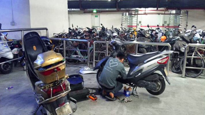 Sửa xe máy lưu động Quận Hai Bà Trưng